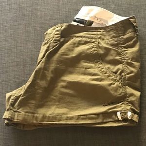 Casual Olive Shorts